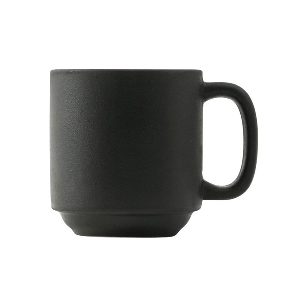 424-VBM110J 11 oz Zion Yukon Mug - Porcelain, Black