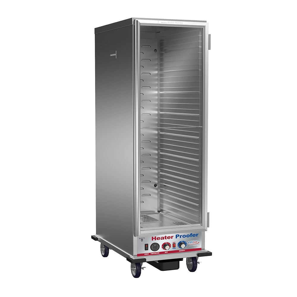 145-INHPL1836 Full Height Insulated Mobile Heated Cabinet w/ (35) Pan Capacity, 120v