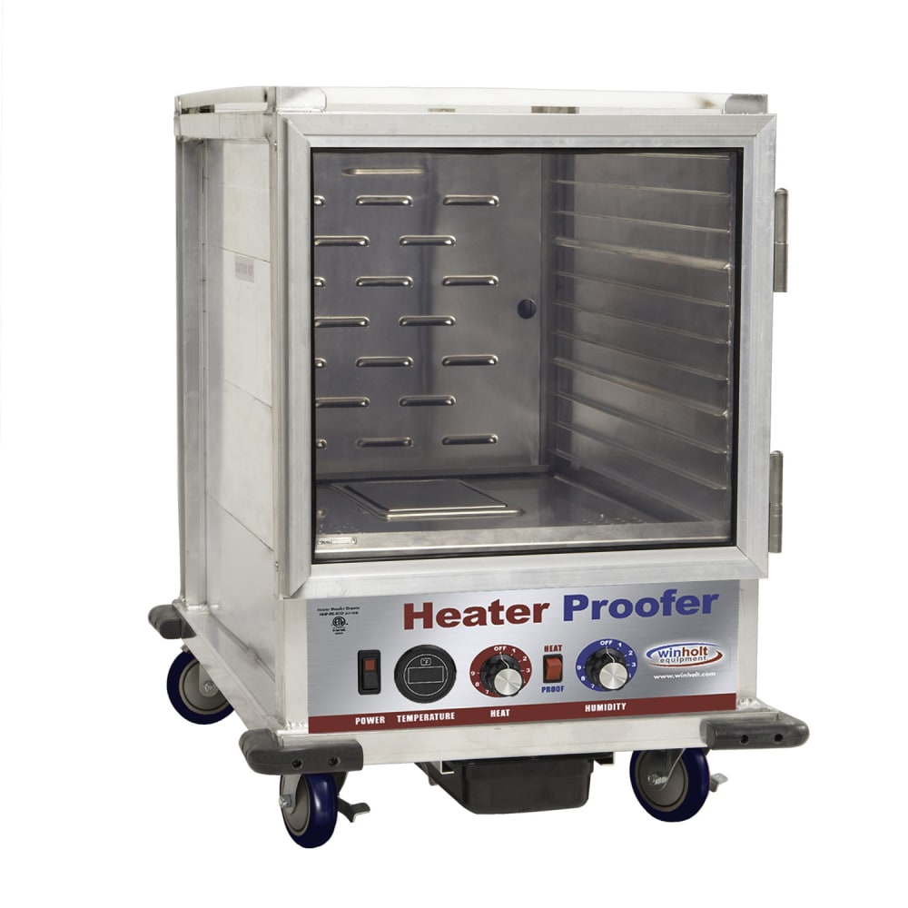 145-NHPL1810HHC Half Height Non-Insulated Mobile Heated Cabinet w/ (10), 120v