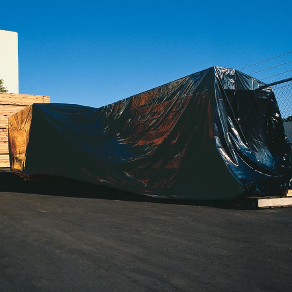 909-GB440 Tarp - 40' x 100', 4 mil LDPE, Black