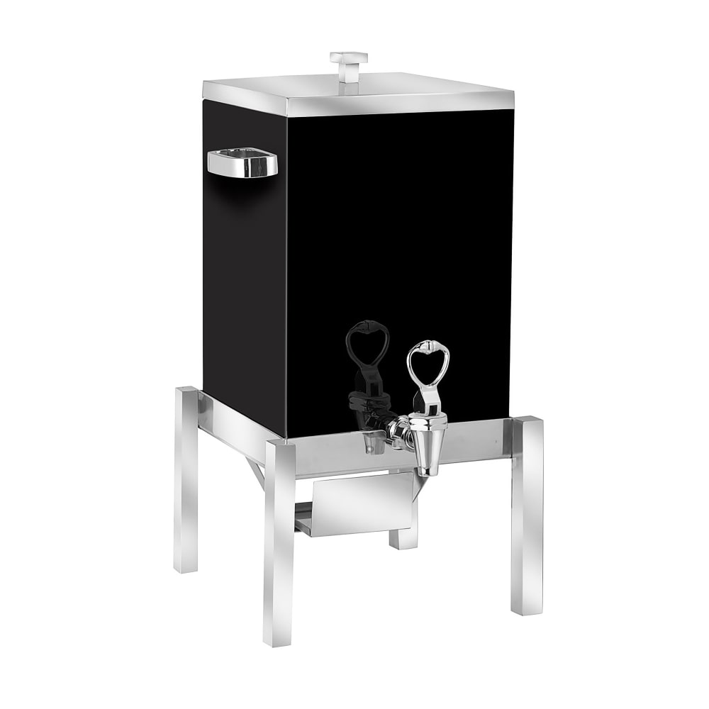 969-3155MB 5 gal Square Medium Volume Dispenser Coffee Urn w/ 1 Tank, Chafing Fuel
