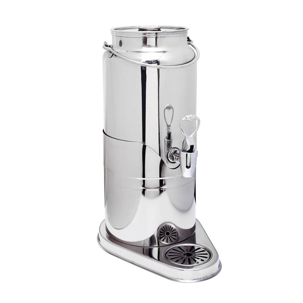 969-7562 2 gal Ice Cooled Milk Dispenser w/ (1) Valve - Stainless