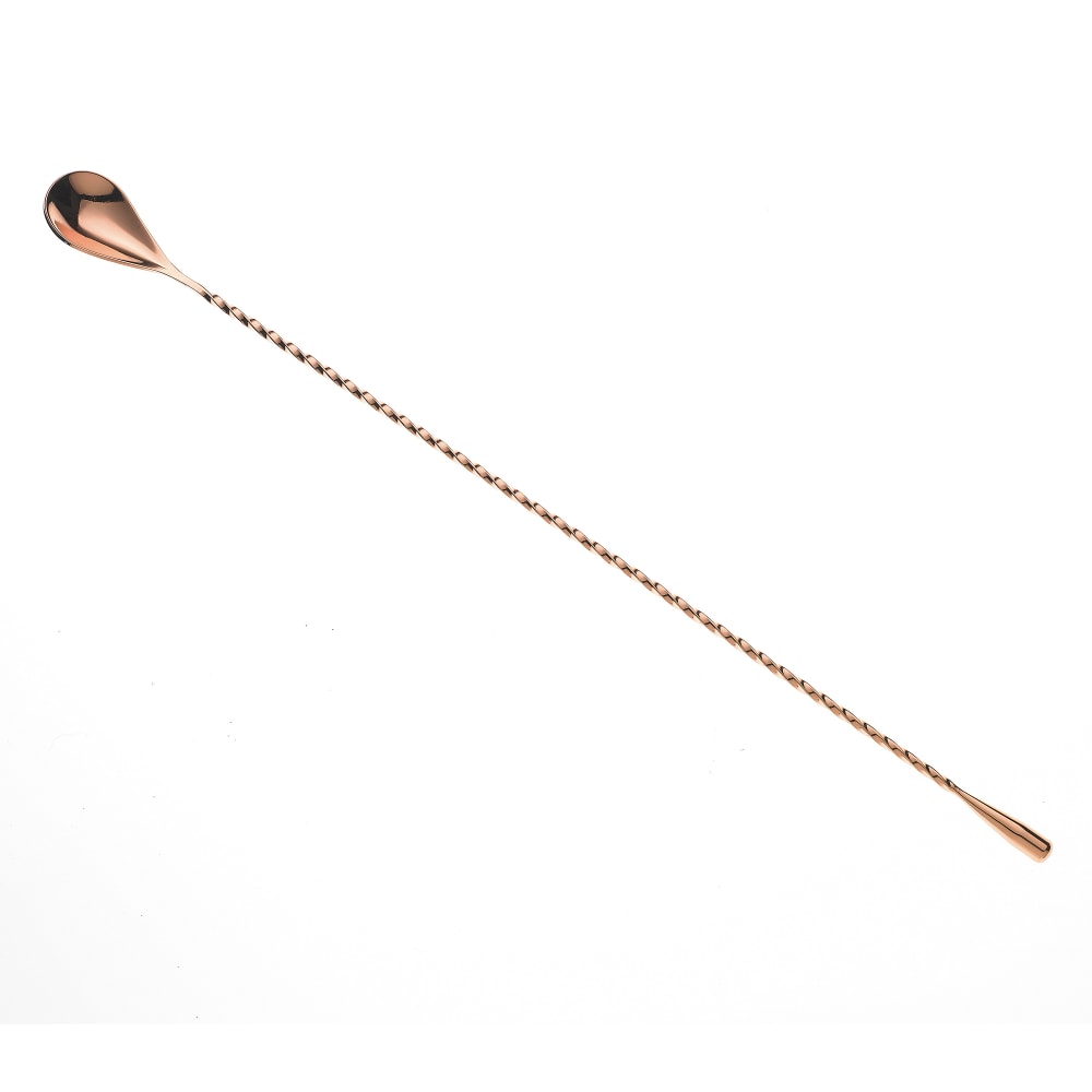 132-M37013CP 15 3/4" Bar Spoon w/ Weighted Teardrop End, Copper