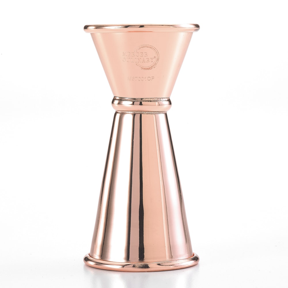 132-M37001CP Double Japanese Style Jigger - 20 ml & 40 ml, Copper