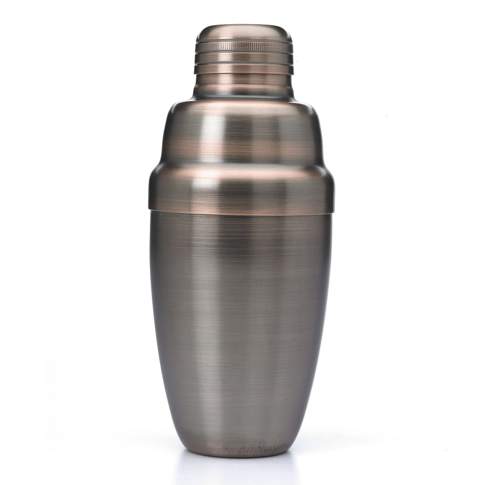132-M37038ACP 3-Piece Cocktail Shaker Set, Antique Copper