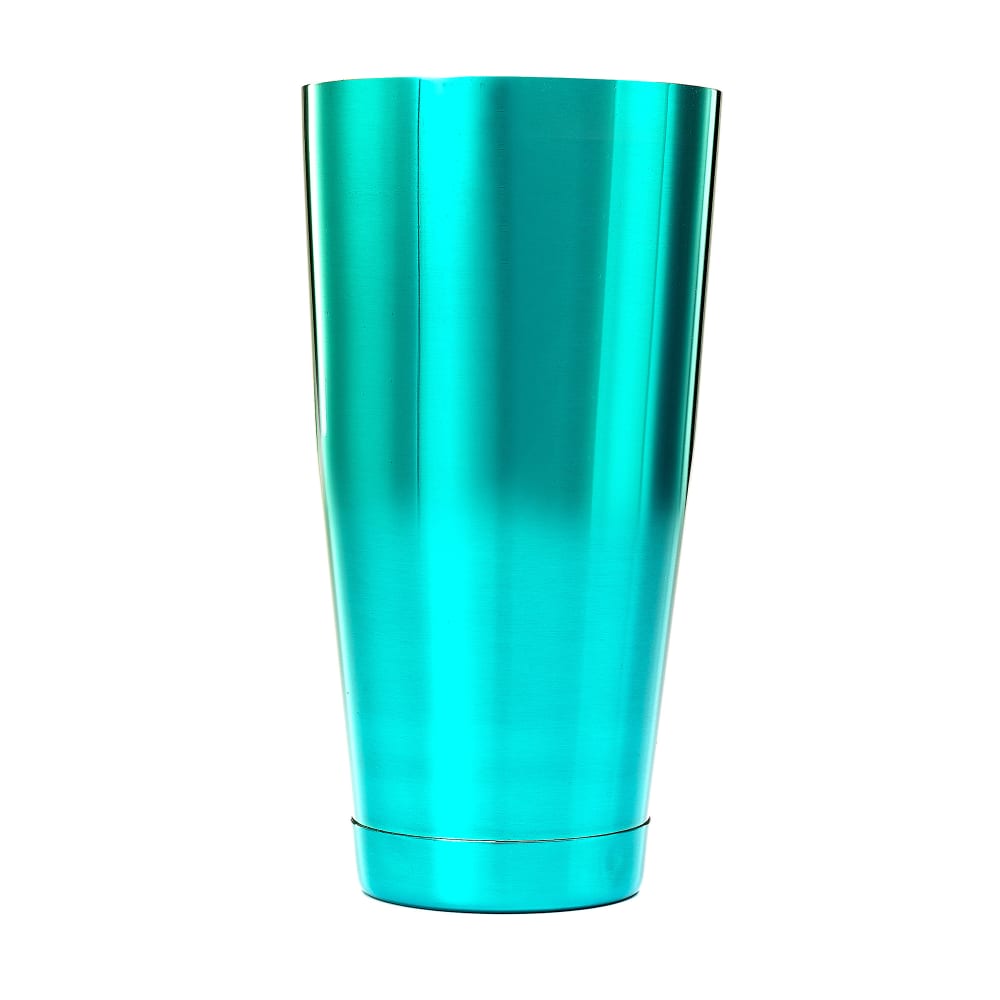 132-M37084TL 28 oz Bar Cocktail Shaker, Teal
