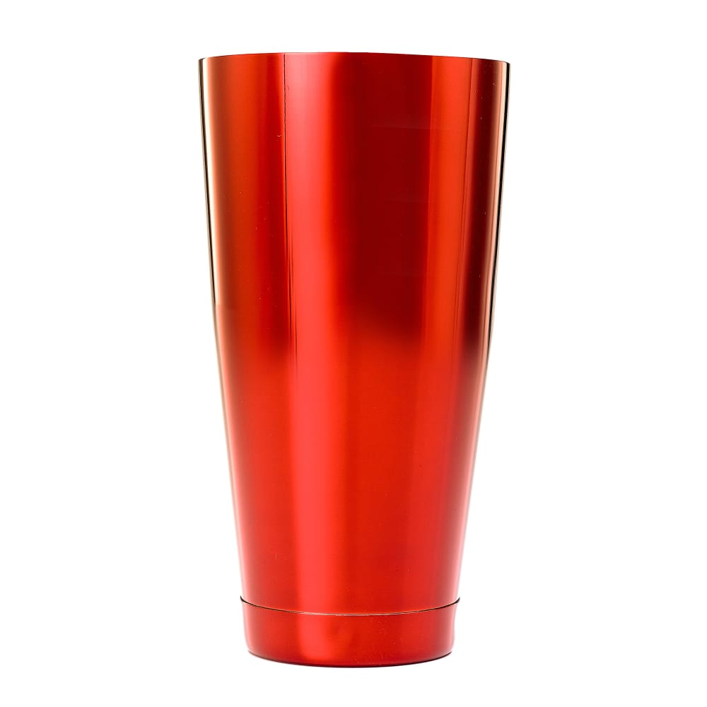 132-M37084RD 28 oz Bar Cocktail Shaker, Red