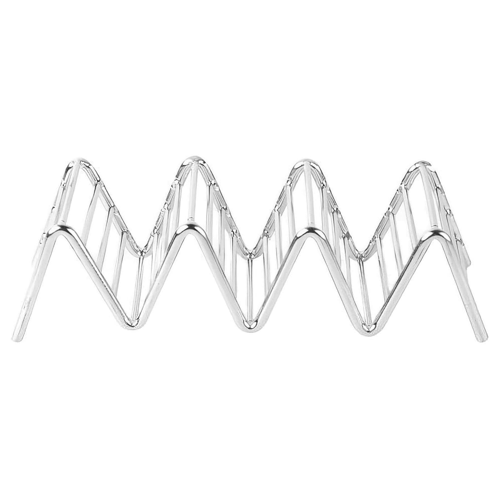 GET 4-81858 Taco Holder - Holds 3 to 4 Tacos, Stainless Steel GET 4-81858 Taco Holder - Holds 3 to 4 Tacos, Stainless Steel