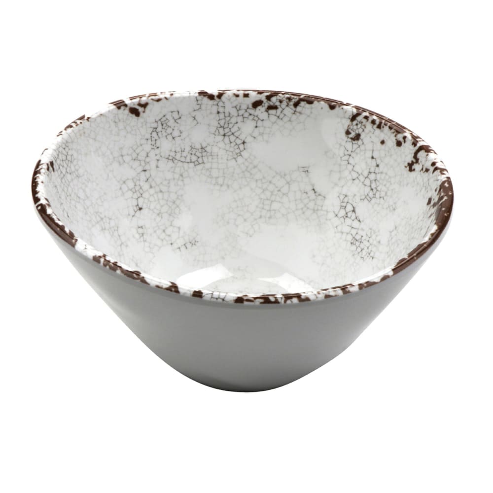 284-B22FM 22 oz Round Melamine Soup/Salad Bowl, French Mill