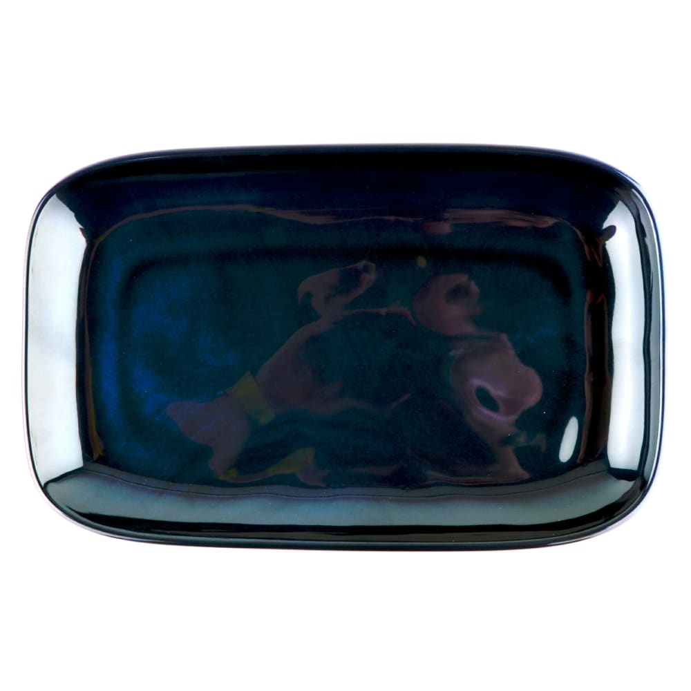 284-CS117CSB 12" x 7 1/2" Rectangular Platter - Melamine, Cosmo Blue