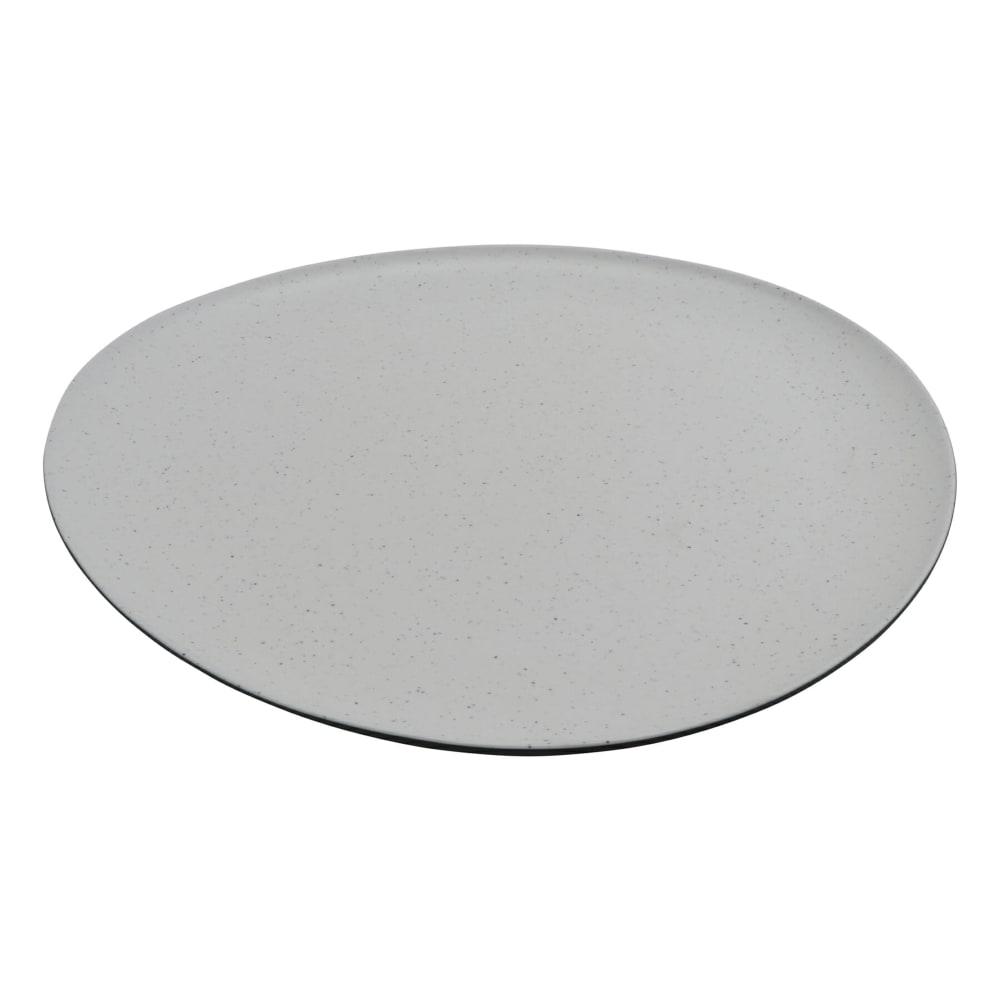 284-RIV325 16 1/2" Triangular Revive Platter - Melamine, Stone Grey