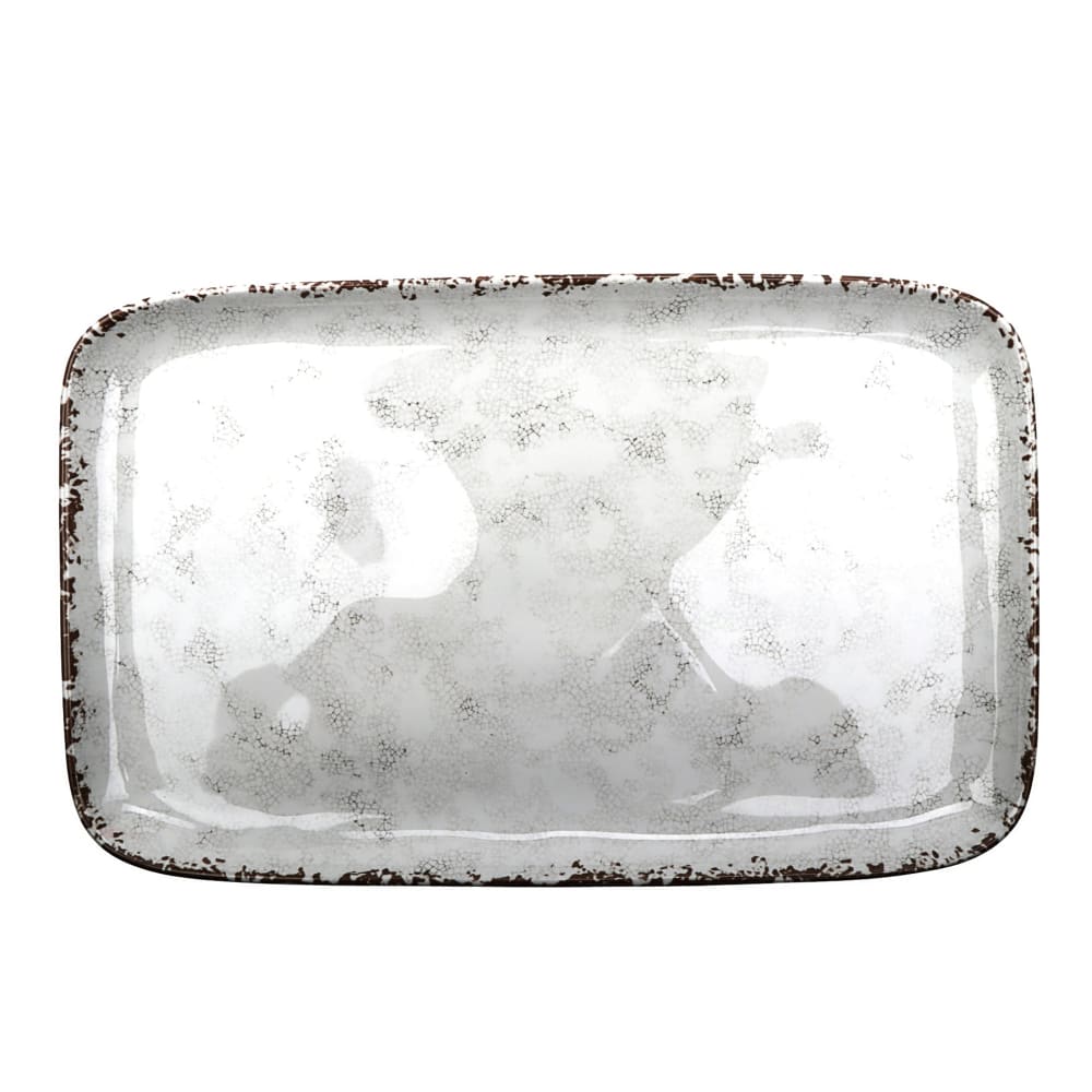 284-CS1814FM Rectangular Display Tray, 18" x 11", Melamine, French Mill