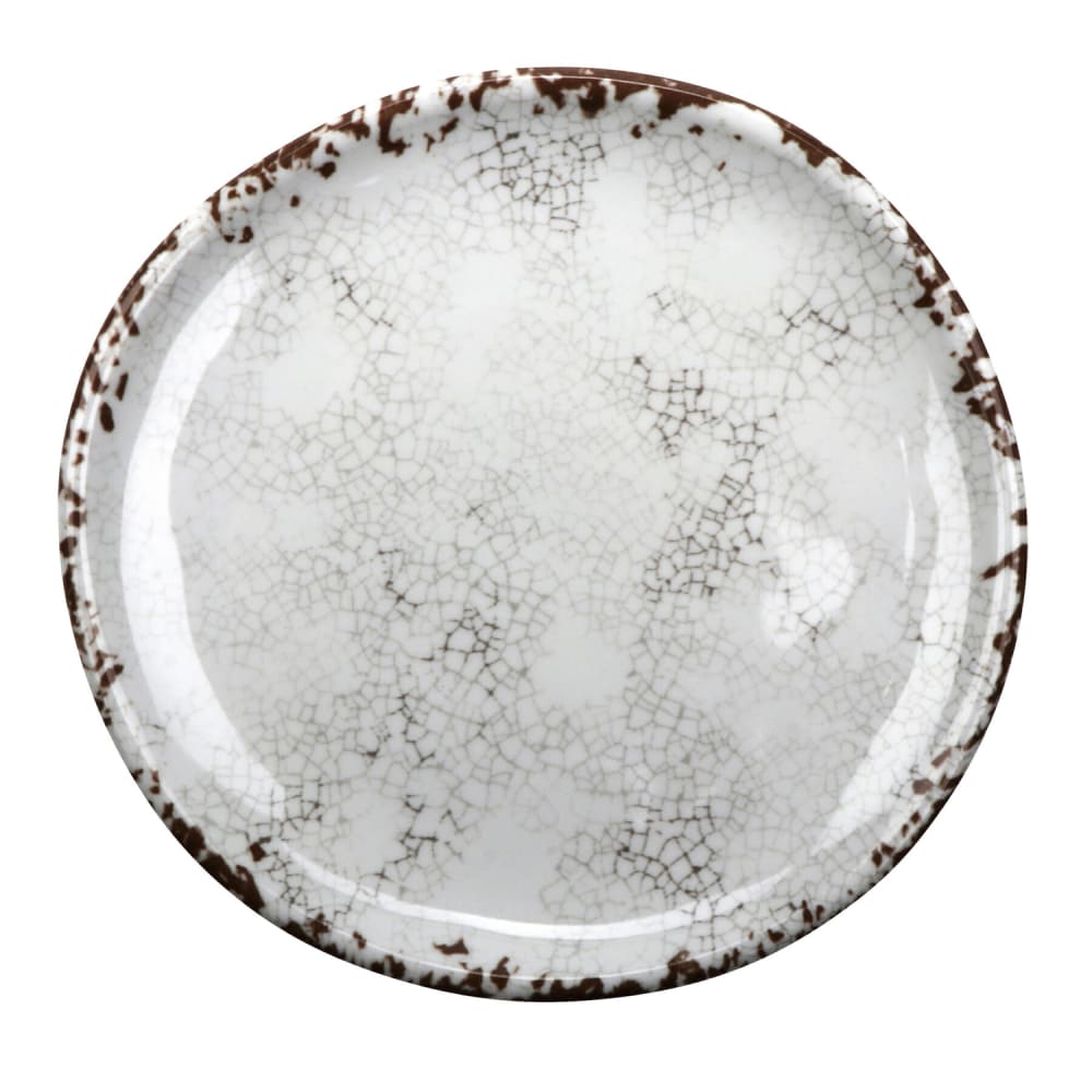 284-CS9FM 9" Round Melamine Coupe Plate, French Mill