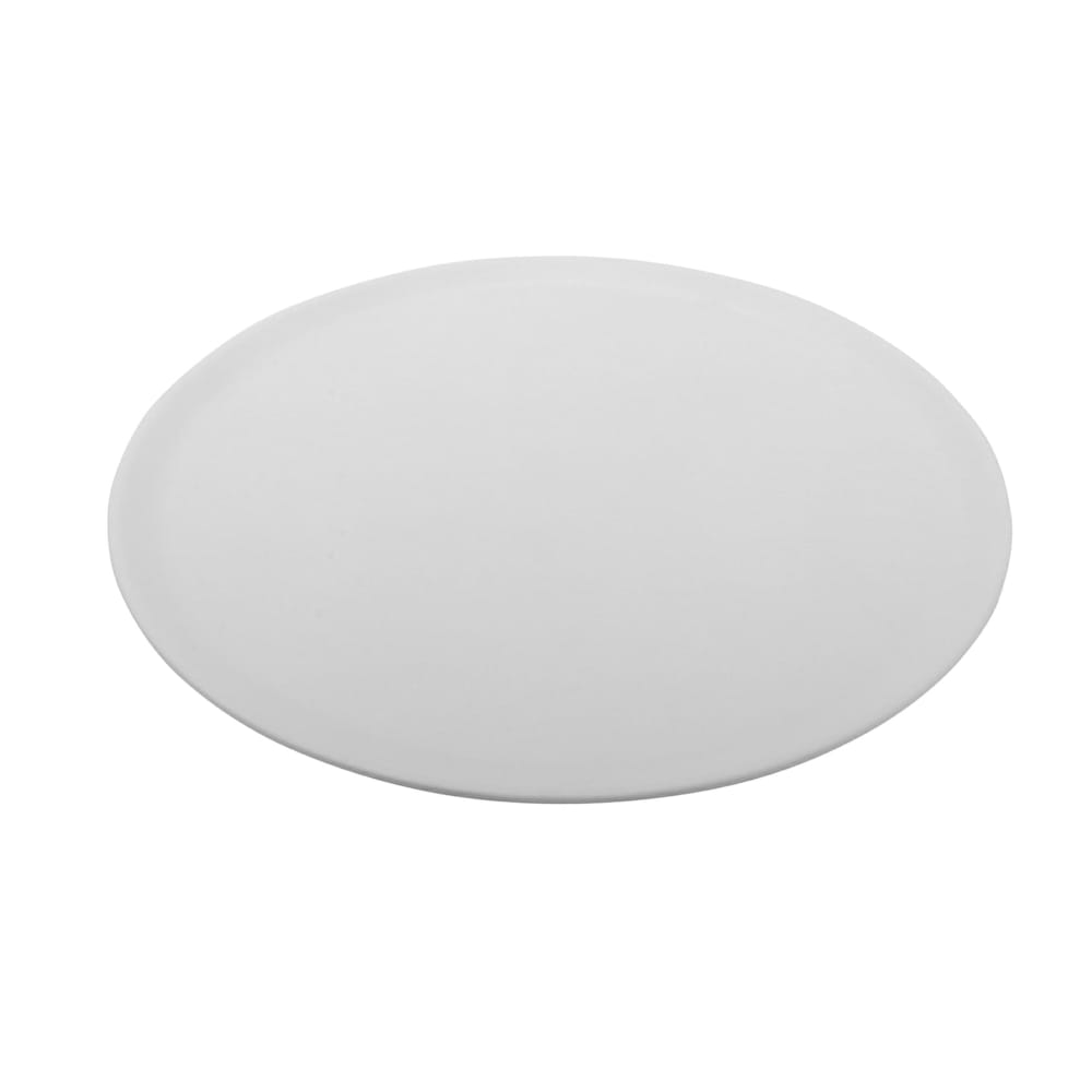 284-ML1400AW 14" Round Display Tray - Melamine, White