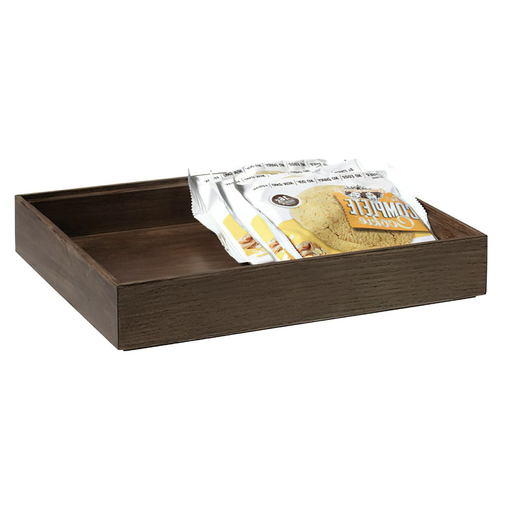 284-WB1292WDGA Rectangular Display Box - 12"L x 9"W x 2"H, Wood, Gray Ash