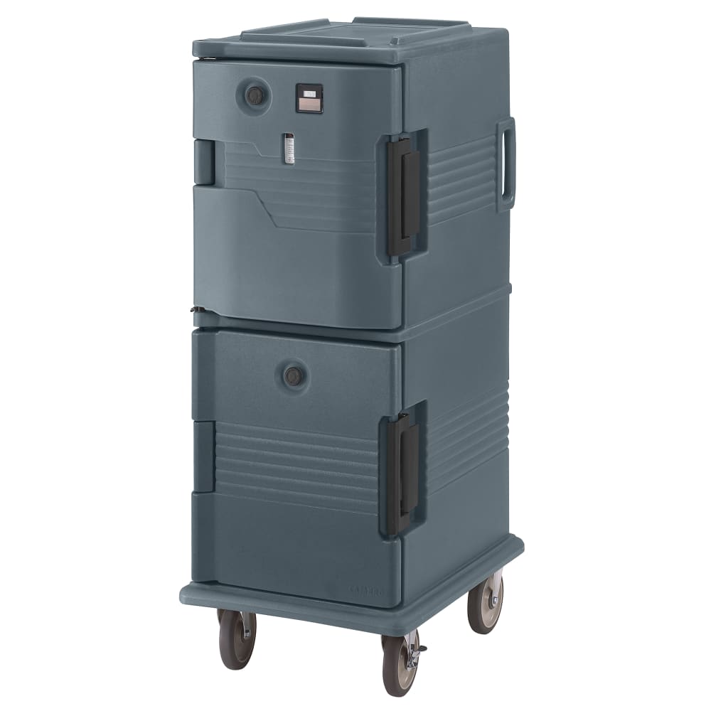 144-UPCHT800191 Ultra Camcart® Insulated Food Carrier w/ (12) Pan Capacity, Granite Gray, 110v