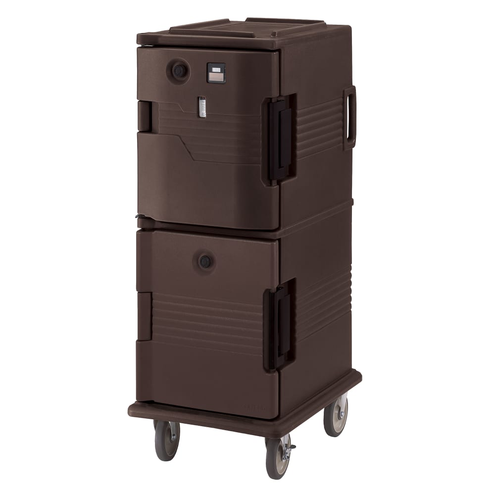 144-UPCHT800131 Ultra Camcart® Insulated Food Carrier w/ (12) Pan Capacity, Brown, 110v