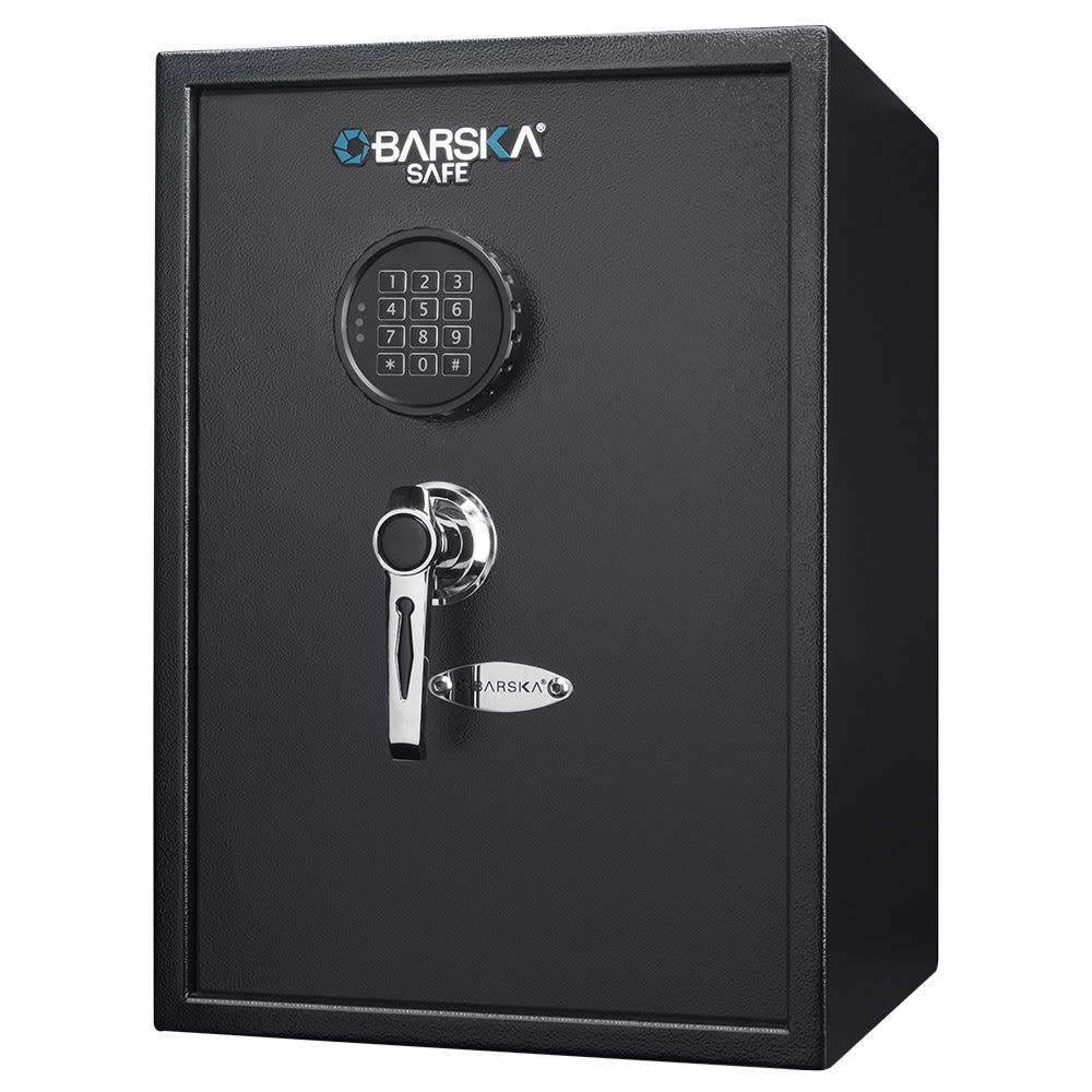 470-AX13098 1.45 cu ft Digital Safe w/ Keypad Lock - Steel, Black