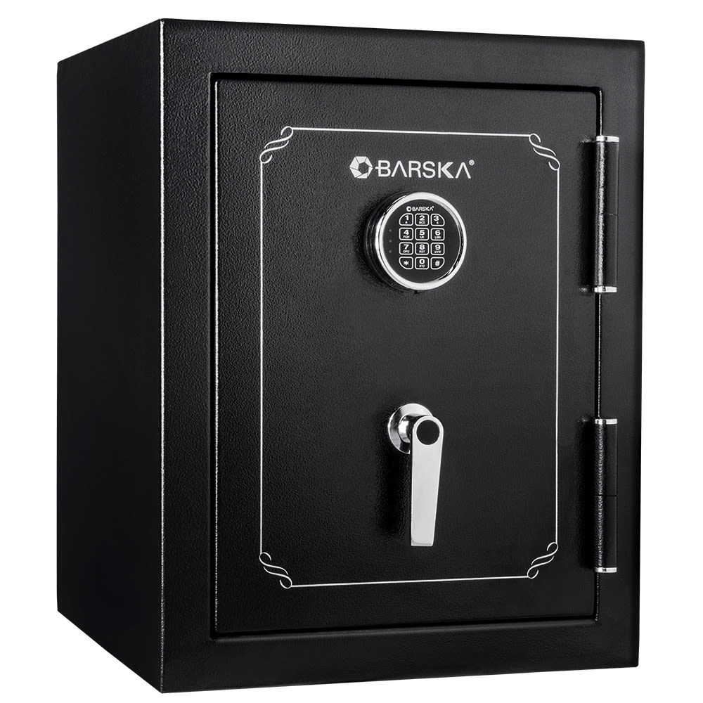 470-AX13102 3.51 cu ft Burglary Fireproof Safe w/ Electronic Lock