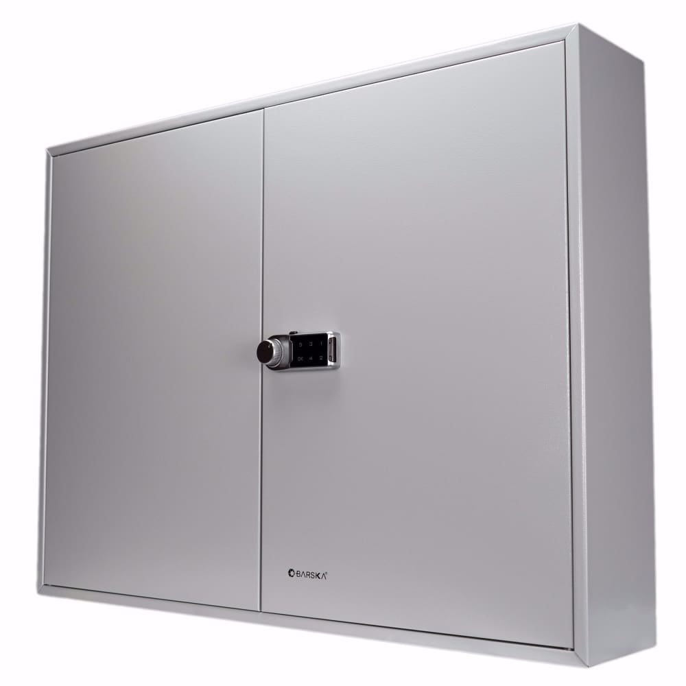 470-CB13604 400 Key Cabinet w/ Keypad Lock - Steel, Gray