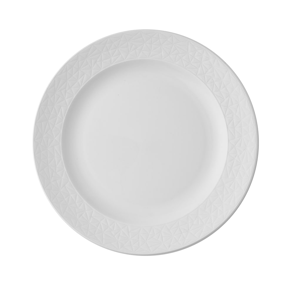 893-APRDUP651 6 1/2" Round Alchemy® Plate - China, White