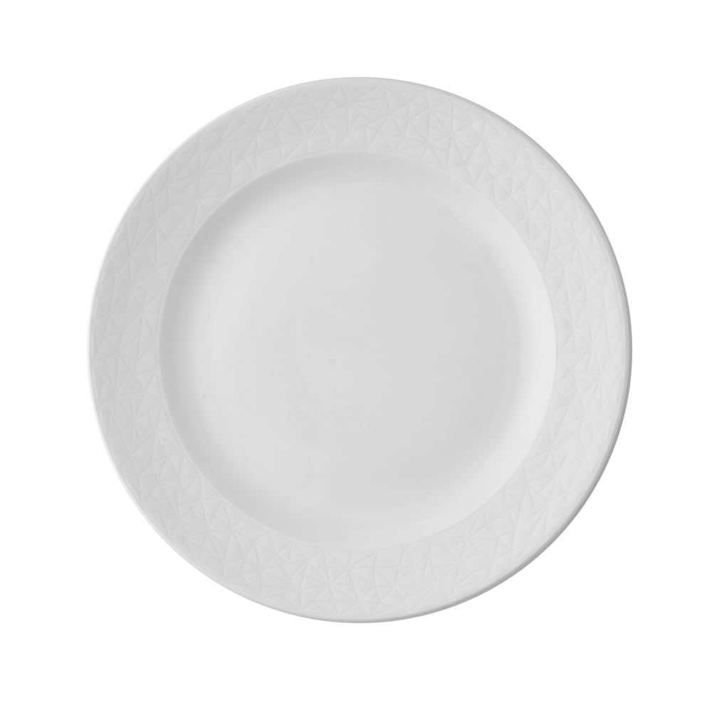 893-APRDUP101 10" Round Alchemy® Plate - China, White
