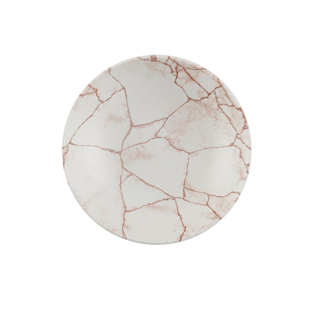 893-KTAMEVB71 15 oz Round Studio Prints® Coupe Bowl - Ceramic, Kintsugi Coral