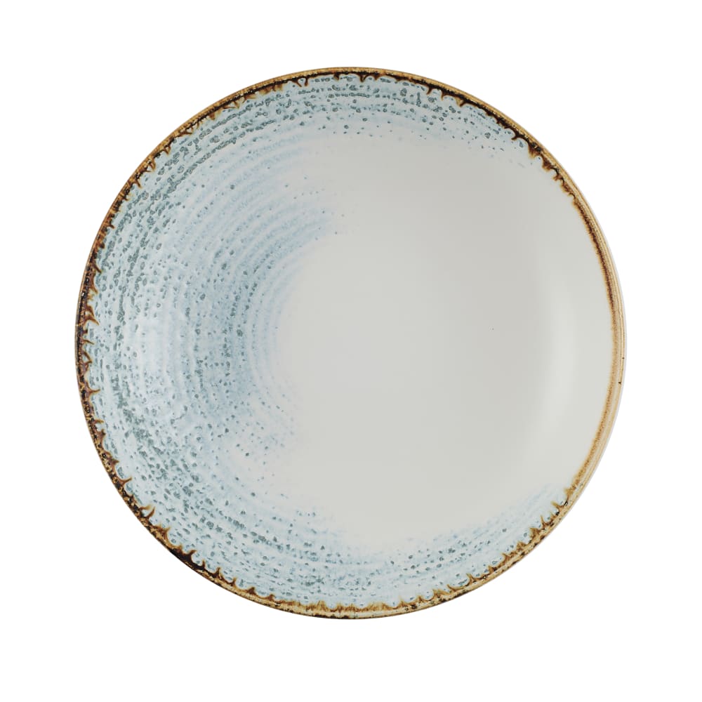 893-HAAMEVB91 40 oz Round Studio Prints® Coupe Bowl - Ceramic, Aquamarine