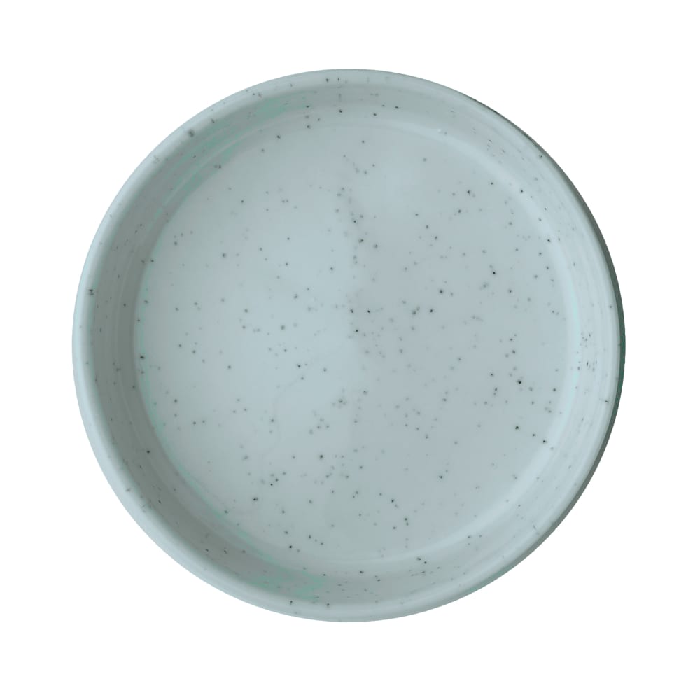 893-NSSDSSMD1 4 3/4" Round Plate - Ceramic, Duck Egg Blue