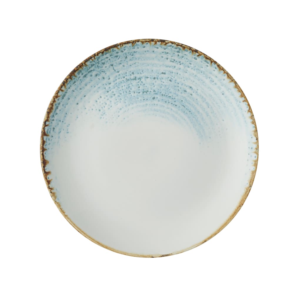 893-HAAMEVP61 6 1/2" Round Studio Prints® Coupe Plate - Ceramic, Aquamarine