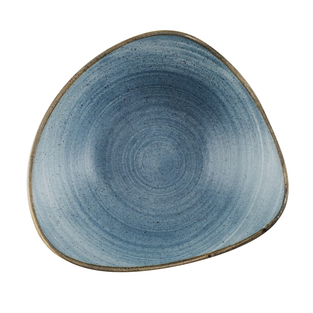 893-SRBETRB91 21 oz Round Stonecast® Bowl - Ceramic, Raw Blue