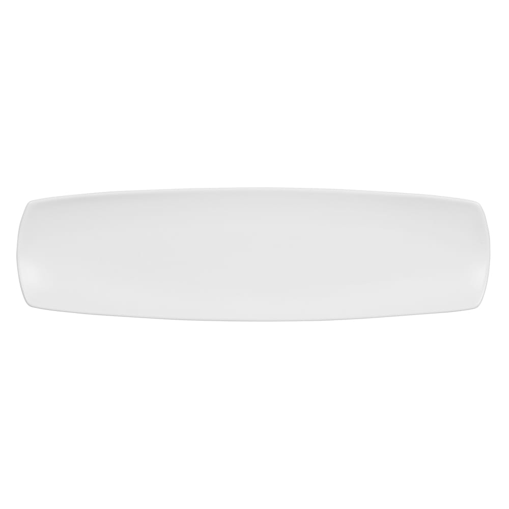 893-ZCAPNRPS1 Rectangular Art de Cuisine® Plate - 14" x 4", Porcelain, White