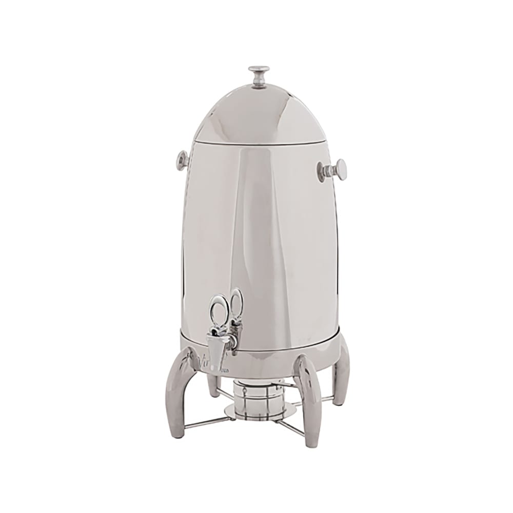 080-905B 5 gal Medium Volume Dispenser Coffee Chafer Urn w/ 1 Tank, Chafing Fuel