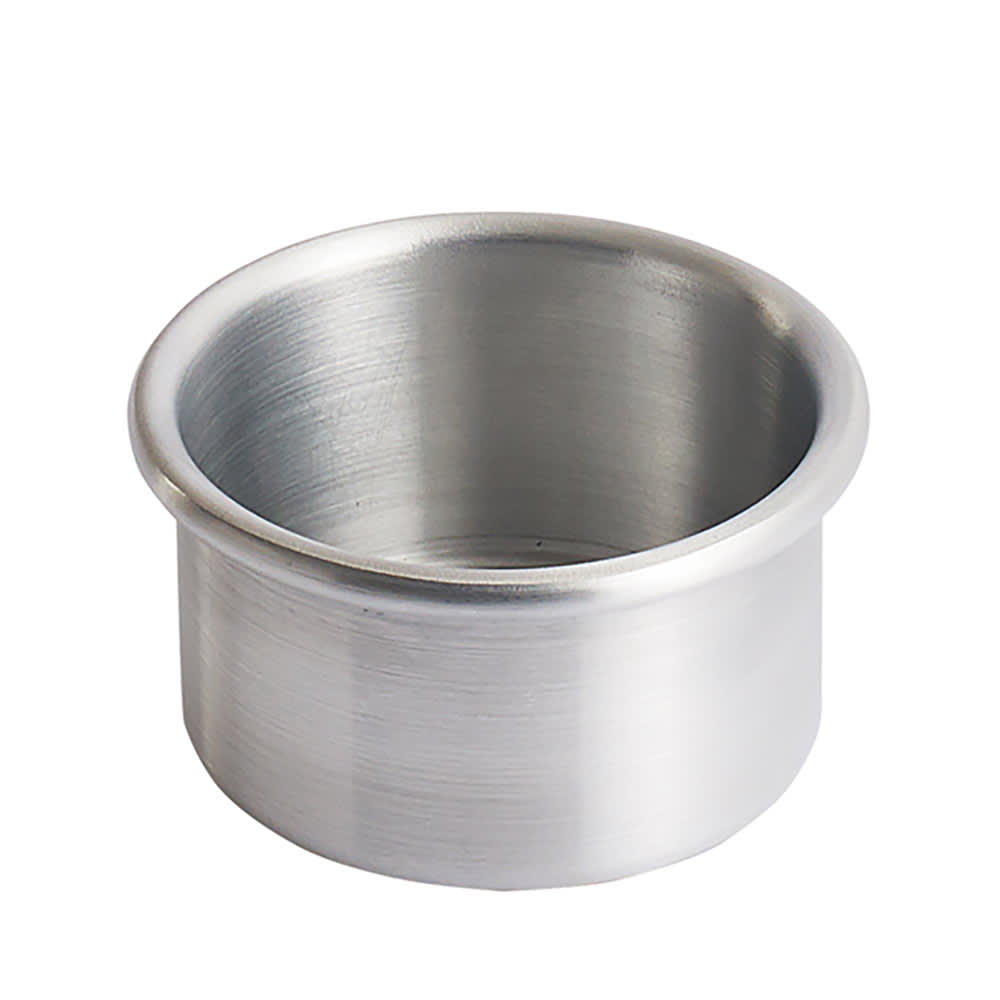 080-ACP032 3" Round Cake Pan, Aluminum