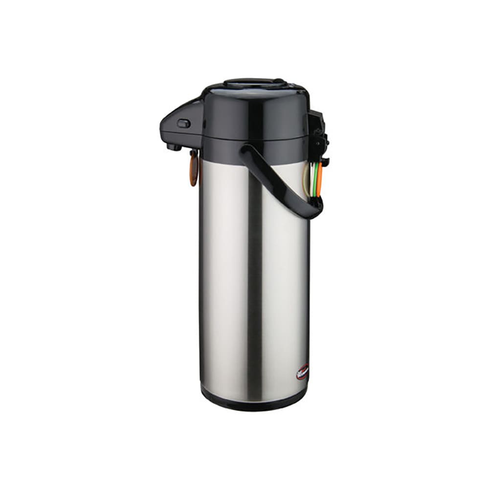 080-APSP930 3 Liter Push Button Airpot, Stainless Steel Liner
