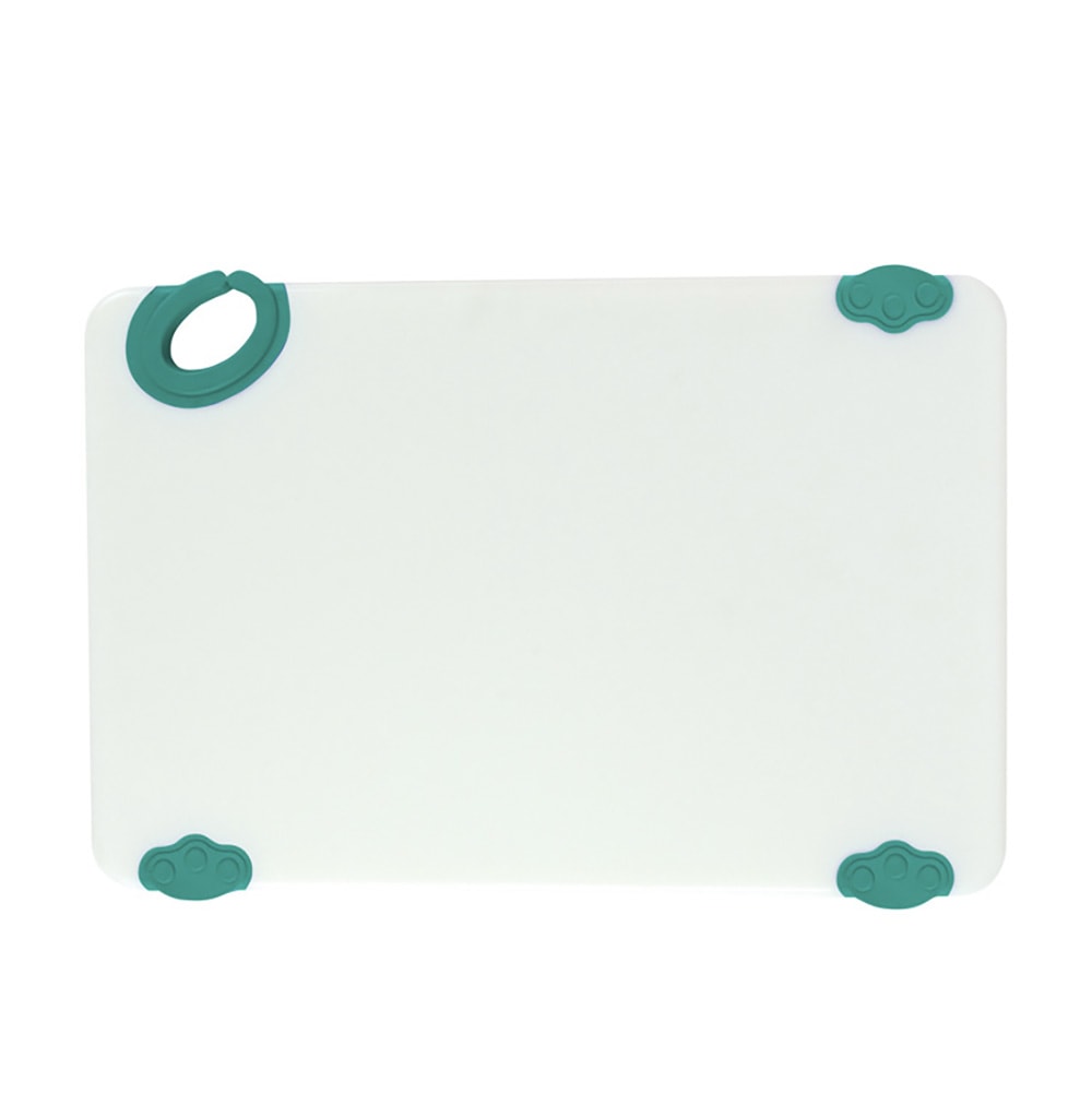Green 13 X 9 Inch Rectangular Pvc Plastic Chopping Board With Handle At
