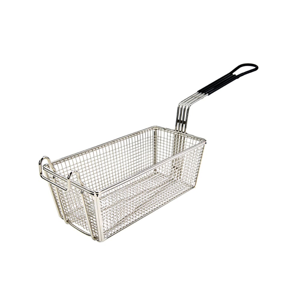 080-FB05 Fryer Basket w/ Coated Handle & Front Hook, 11" x 5 3/8" x 4 1/4"