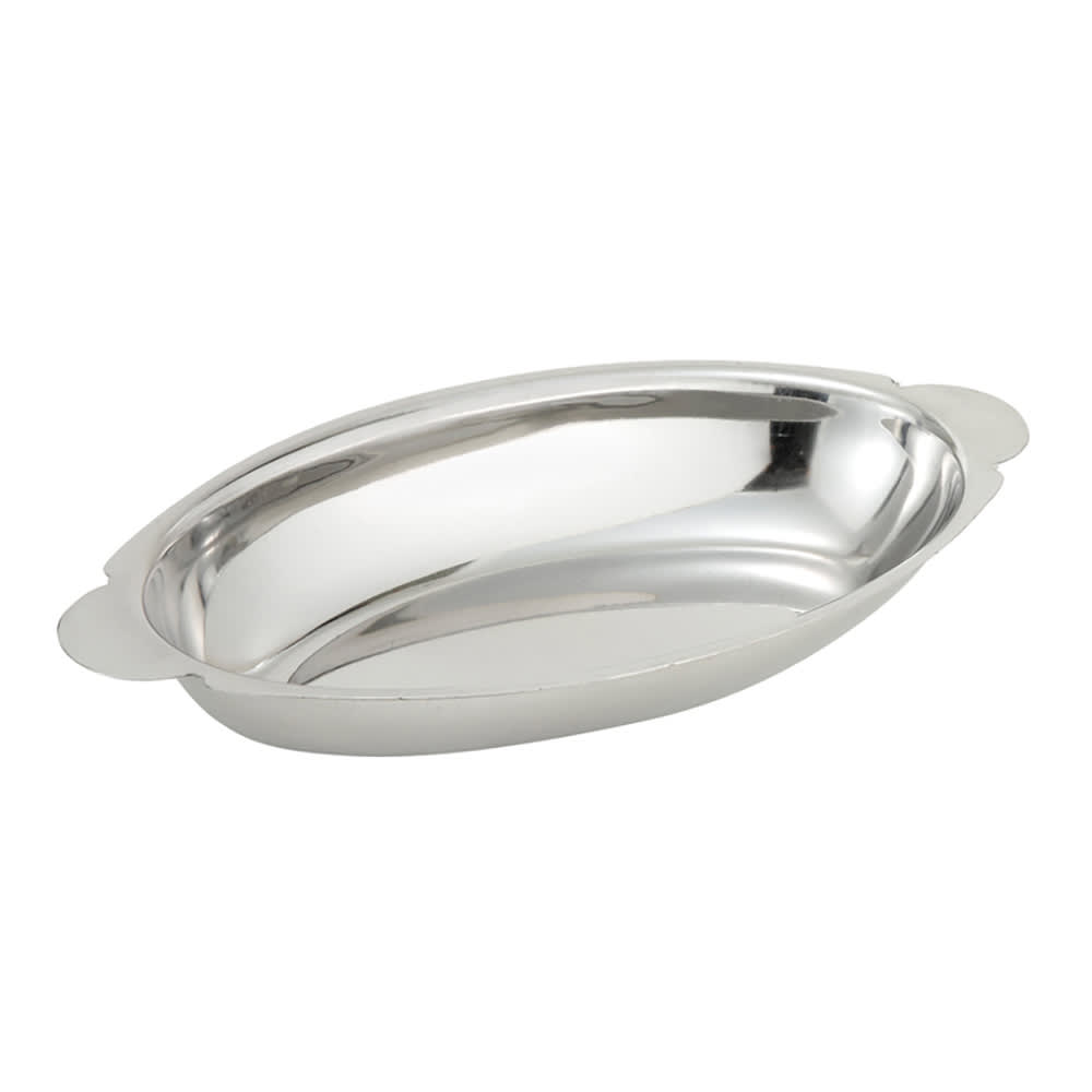 080-ADO20 20 oz. Oval, Stainless Rarebit