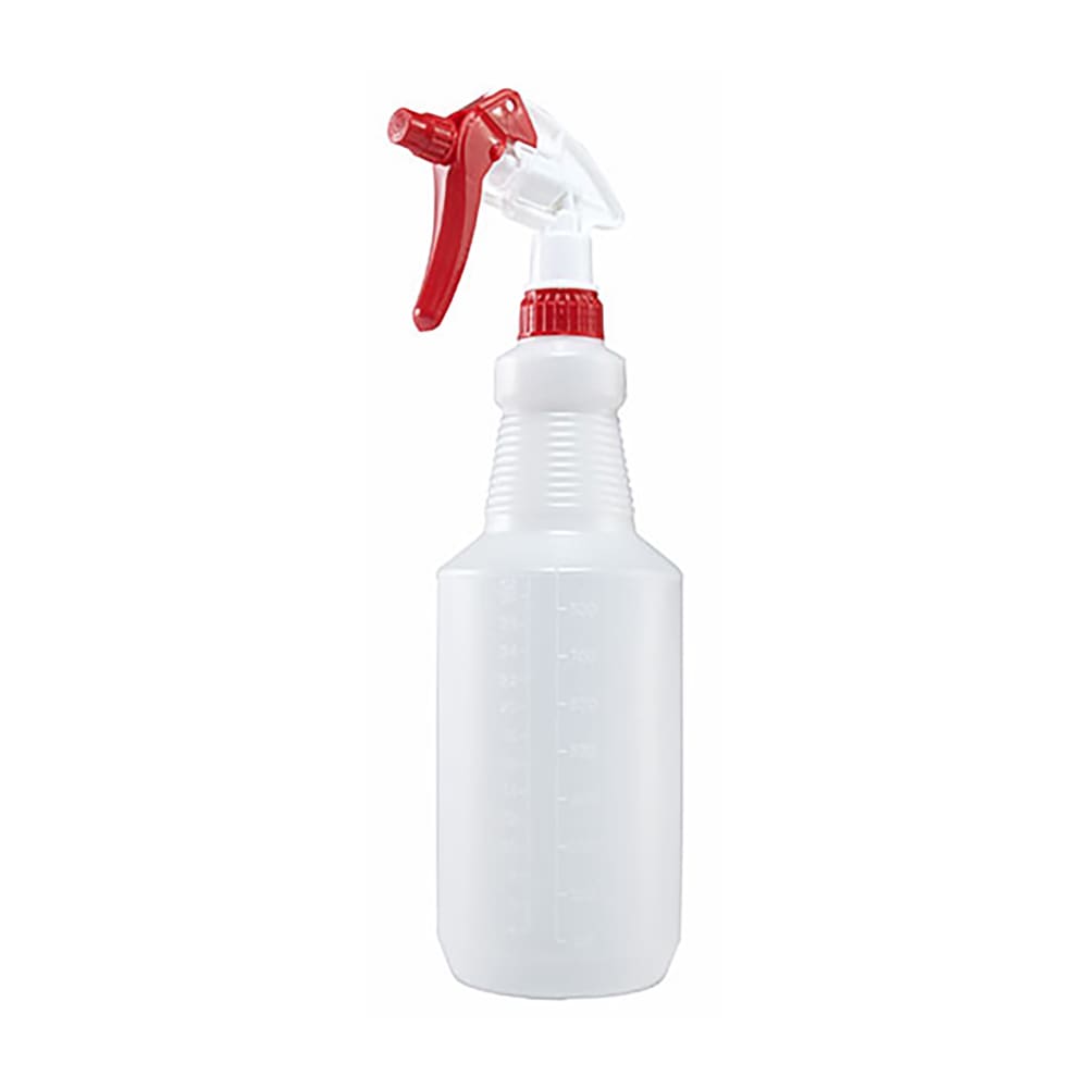 080-PSR9R 28 oz Spray Bottle w/ Red/White Sprayer, Plastic