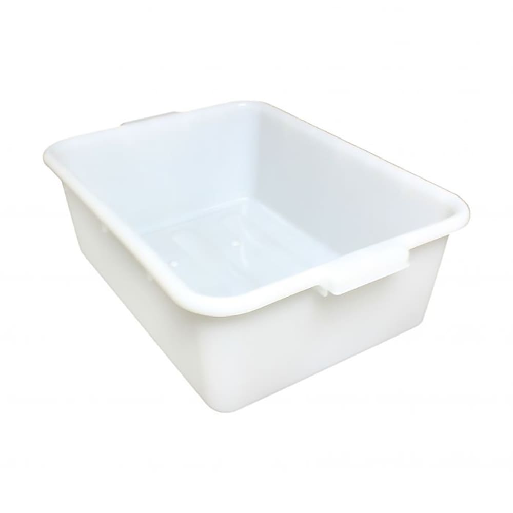 438-PLBT005W Bus Box - 20 1/2" x 15 1/2" x 5", White