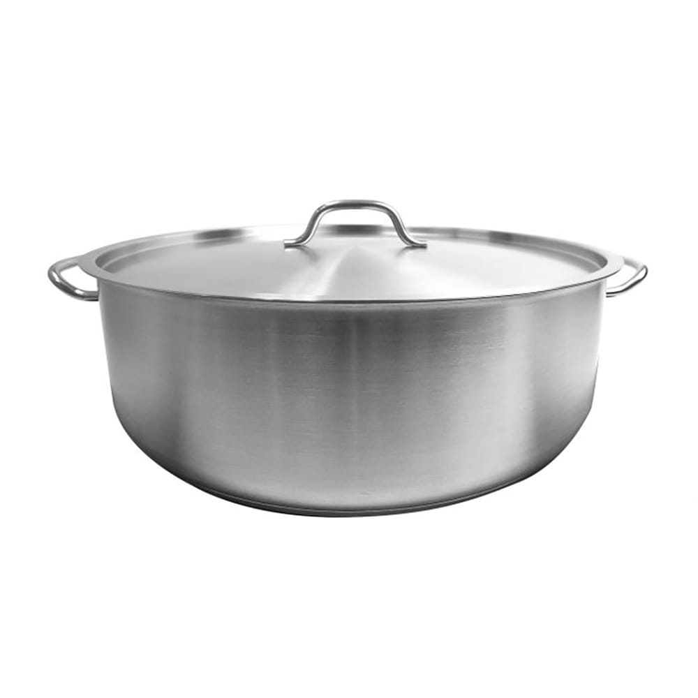 438-SLSBP4030 30 qt Aluminum Braising Pot