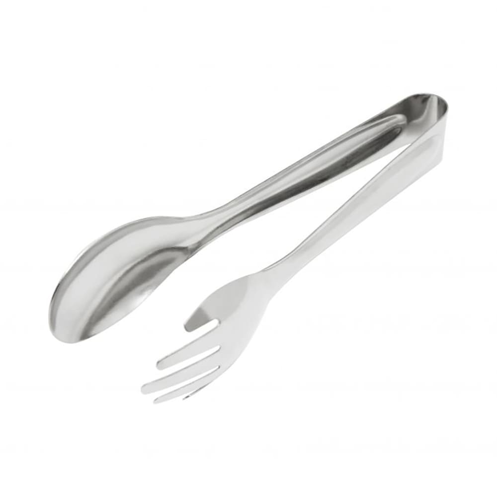 438-SLTTMN008 8"L Stainless Serving Tongs