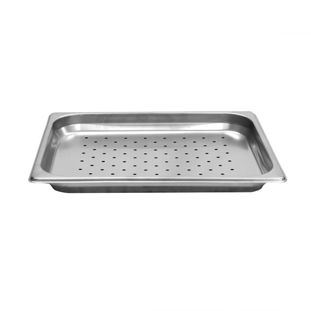 438-STPA3121PF Half Size Steam Pan, Perforated, Stainless