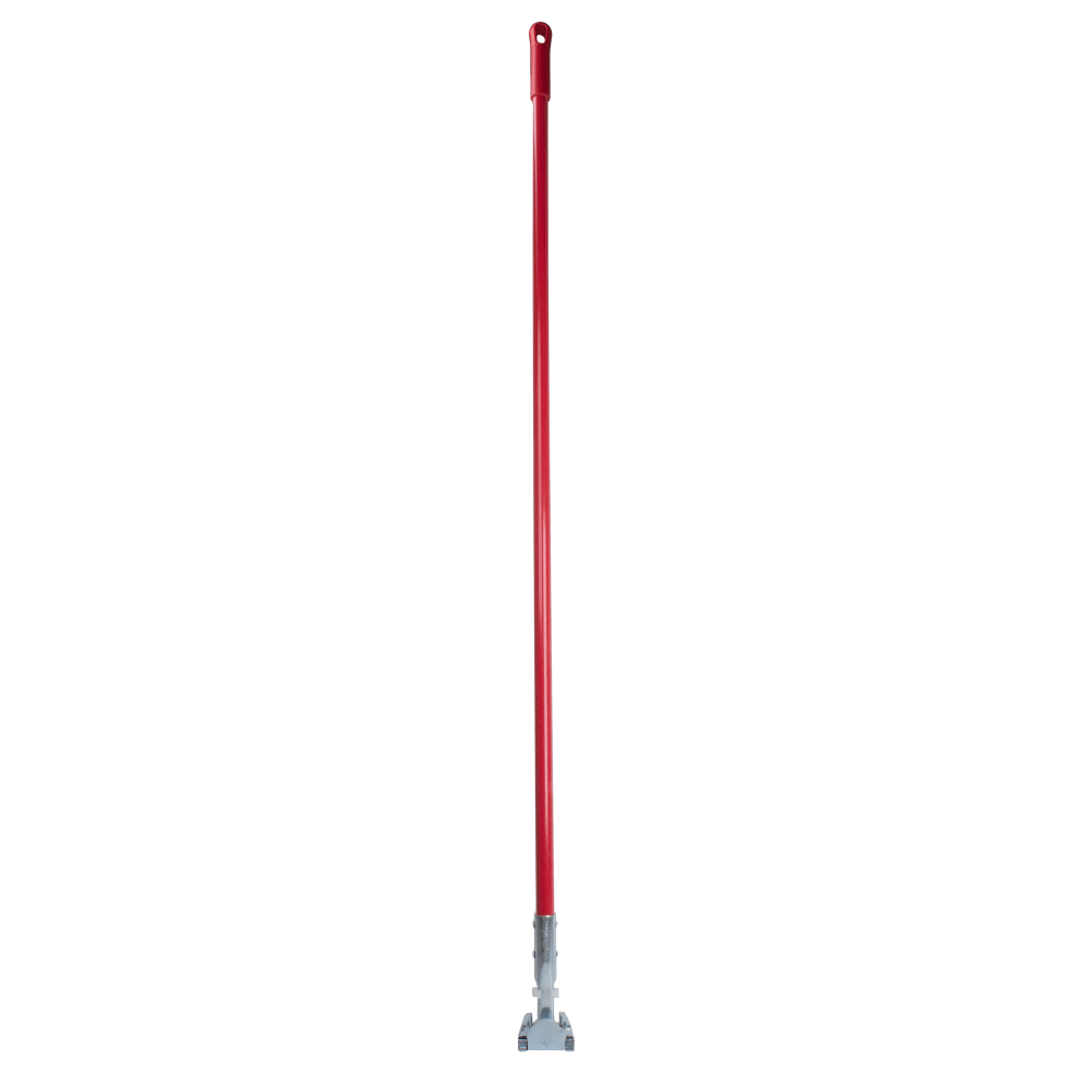 028-362113EC05 60" Mop Handle w/ Connector, Fiberglass, Red