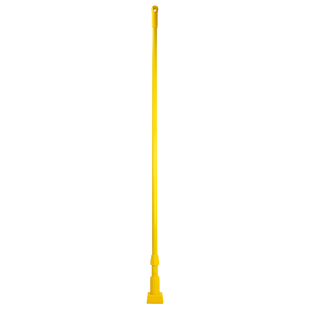 028-369475EC04 60" Mop Handle - Jaw Style, Fiberglass, Yellow