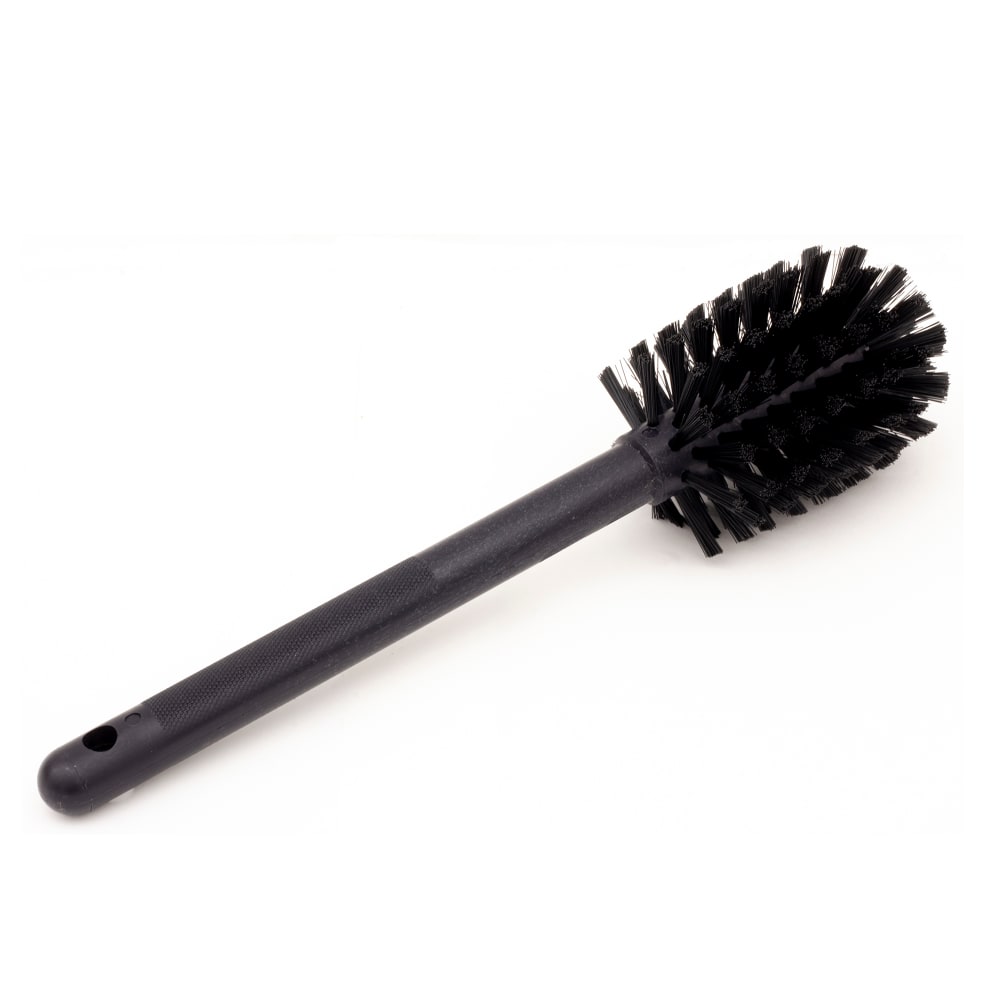 028-40000EC03 12" Pint Bottle Brush - Poly/Plastic, Black