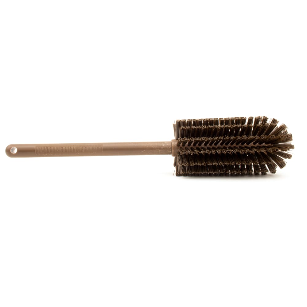 028-40001EC01 16" Pint Bottle Brush - Poly/Plastic, Brown