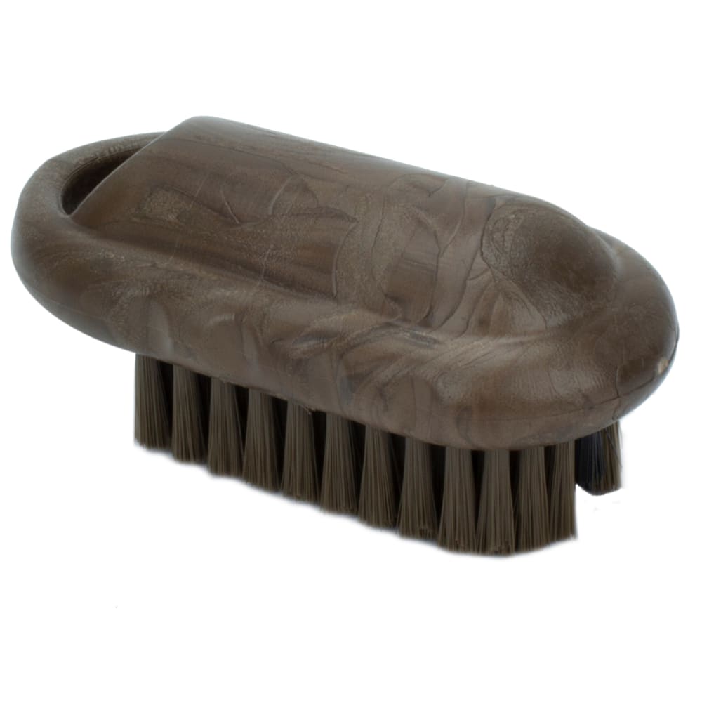 028-40020EC01 2 1/2" Hand & Nail Brush - Polyester, Brown 