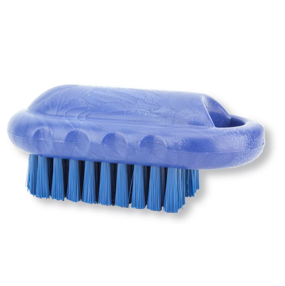 028-40020EC14 2 1/2" Hand & Nail Brush - Polyester, Blue