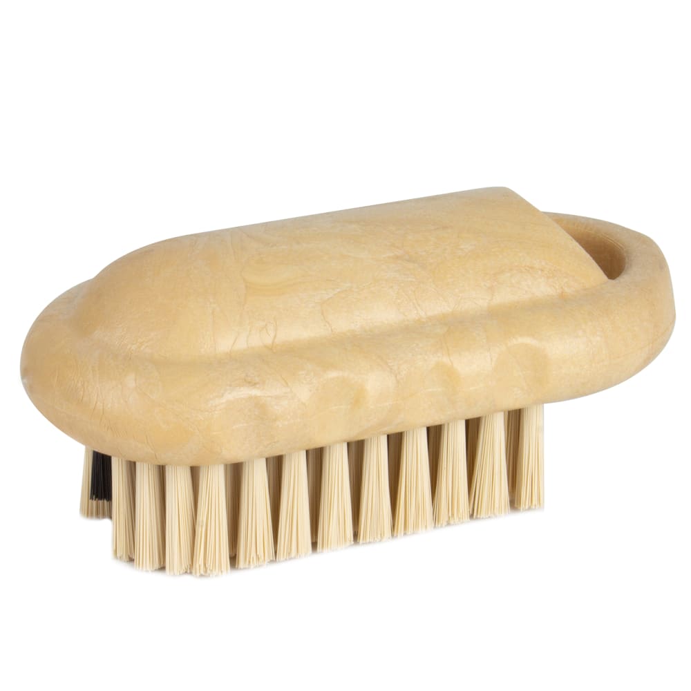 028-40020EC25 2 1/2" Hand & Nail Brush - Polyester, Tan 